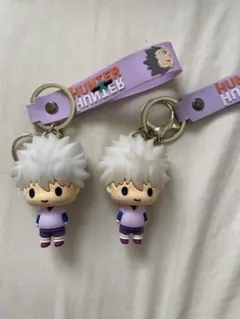 HUNTER×HUNTER キルア キーホルダー 2個セット ハンターハンター
