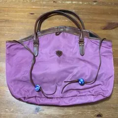 상태좋음 Felisi フェリージ 12-13 ナイロン×レザートートバッグ