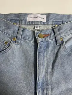 TU ES MON TRESOR ワイドレッグデニム 28