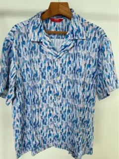 PEXWEAR 半袖シャツ ブラシストローク柄のサムネイル