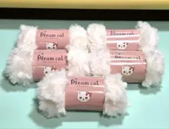 Dream cat ドリームキャット 毛糸 24 白 White 5玉