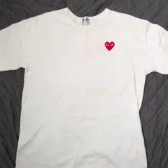 PLAY COMME des GARCONS ハートロゴ Tシャツ L