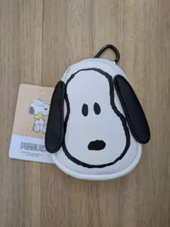 PEANUTS スヌーピー コインケース カラビナ付き