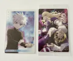 ハンター　HUNTER×HUNTER イタジャガ　カード　キルア　シルバ　ゼノ