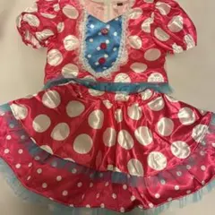 手作り衣装　ミニーちゃんコスチューム パルパルーザ　120cm~