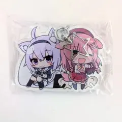 新品　ホロライブ　hololive 猫又おかゆ　戌神ころね　アクリルキーホルダー