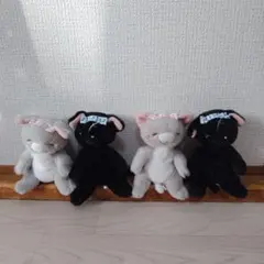 吉徳のぬいぐるみ 猫 3体セット - メルカリ