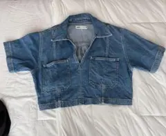 sacai サカイ】ショートスリーブデニムジャケット - メルカリ