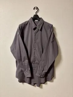 allery グレー 長袖シャツ ALR-SH22200-CH4-BY