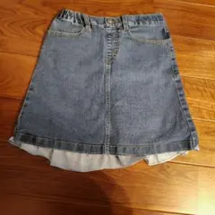 COMME CA ISM デニムスカート 140cm