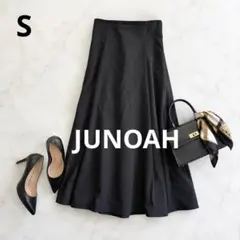 n804【JUNOAH】ハイウエストレースアップフレアスカートのサムネイル