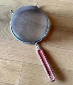 こし器 粉ふるい 茶こし ざる ステンレス 取っ手付き メッシュ 水切り 軽量②のサムネイル