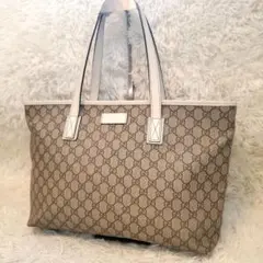 ◯美品◯GUCCI ggスプリーム トートバッグ a4収納のサムネイル
