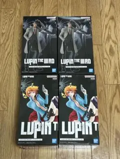 LUPIN THE III RD 銭形警部 峰不二子 フィギュア2×2体セットのサムネイル