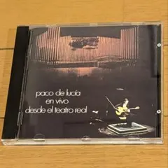 パコ・デ・ルシア En vivo desde el teatro real CD