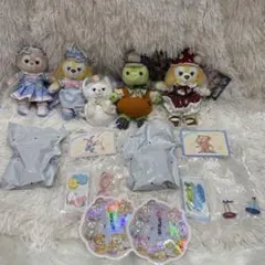 上海香港ディズニー ポップマート ダッフィーアンドフレンズぬいぐるみキーチェーン