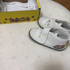 たまごっち ホワイト キッズシューズ　コンバース