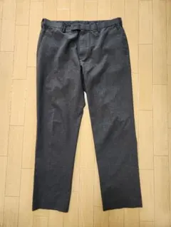 UNIQLO ユニクロ　スラックス　グレー　ウエスト88 レングス76