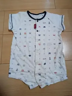 赤ちゃんの城　ロンパース 80cm　夏用