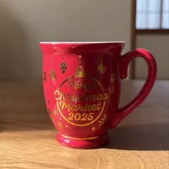 東京クリスマスマーケット2025　赤いマグカップ新品