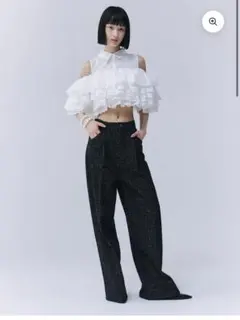 新品タグ付き】 パメオポーズ デニム クローバー パンツ y2k M - メルカリ
