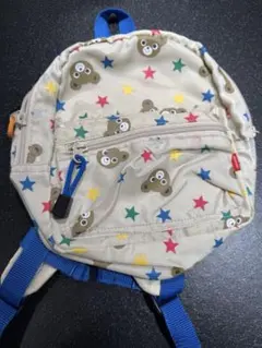 ミキハウス キッズ リュック くま 星柄のサムネイル