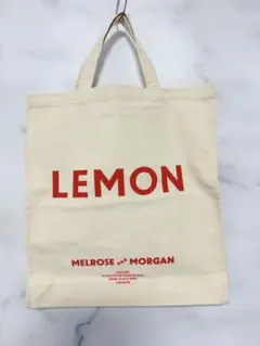 メルローズアンドモーガン　トートバッグ　LEMON