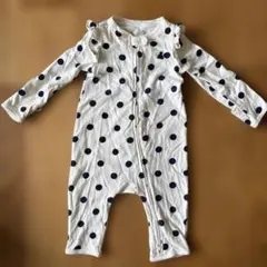 baby GAP ドット柄ロンパース 3-6ヶ月