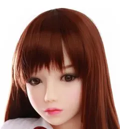 セール中‼️【リアルドールヘッド】ソフトシリコン製・ウィッグ付き