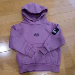 CAMP7 パープル フード付きパーカー　105cm