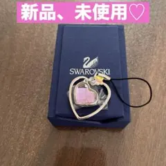 Swarovski ハート型チャーム ストラップのサムネイル