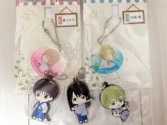 アニメグッズ まとめ売り キーホルダー ラバスト 銀魂含む