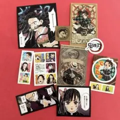 鬼滅の刃　原作画シールセット 炭治郎 無惨 カナヲ フレークシール