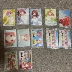 五等分の花嫁 クリアカード セットのサムネイル