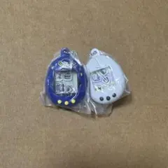 たまごっち　シャカシャカチャームコレクション 白 くちぱっち　青　みみっち　2点