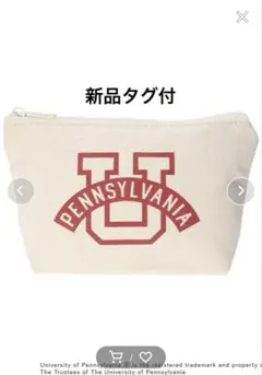 新品タグ付き　定価2750円　ルノンキュール　ポーチのサムネイル