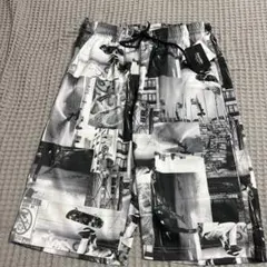 【M】新品メンズハーフパンツ フォトプリントデザイン