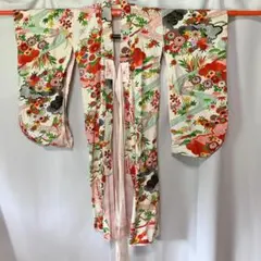 77-1女児袷　鮮やかな古典柄のサムネイル