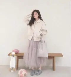 muguet heart pocket leather jacket