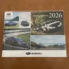 スバル 壁掛けカレンダー 2026年SUBARUのサムネイル
