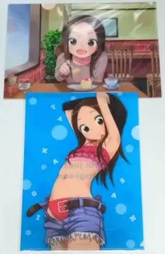 からかい上手の高木さん　クリアファイル　セット売り　約50枚 Amazon.co.jp: からかい上手の高木さん ローソン 限定 クリア