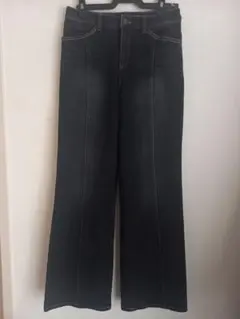 SIMPLE LIFE　ブラックデニムパンツのサムネイル