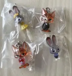 ズートピア2 めじるしアクセサリー 　4点まとめ売り