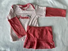 PUMA 長袖Tシャツ スカート セットアップ 80cmのサムネイル