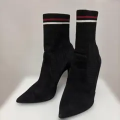 ダイアナ ソックスブーツ 黒23cm