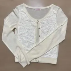 白　カーディガン　Mサイズ
