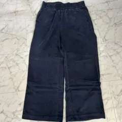 GAP ワイドパンツ　ネイビー