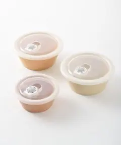 電子レンジ対応食品保存容器 3個セットのサムネイル