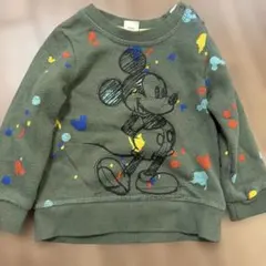 ミッキーマウス トレーナー 、ロンT80サイズ　4点セットまとめ売り