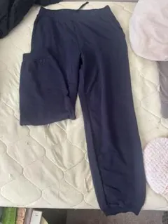 UNIQLO ネイビー 春夏用スウェットパンツ L